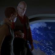 Star Trek First Contact Captain Jean Luc Picard Explaining The Future S Zeitgeist To Lily Sloane