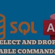 SELECT And DROP TABLE Commands In MS Access SQL A Beginner S Guide DQL Query Select Command