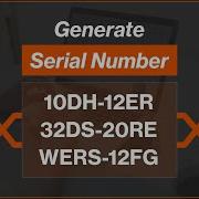 Arabic HTML CSS JavaScript Tutorials Generate Random Serial Number