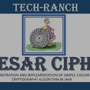 Live Demonstration Implementation Of Caesar Cipher Algorithm Java Coding Exercise TechRanch