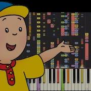 IMPOSSIBLE REMIX Caillou Theme Song Piano Cover