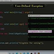 User Defined Exception In Java Learn Coding