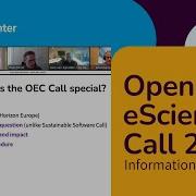Open EScience Call 2023 Information Event