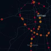 Toll Plaza Traffic Volumes In Santiago Chile With Kepler Gl