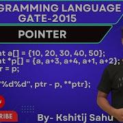 Programing Language GATE 2015 Problem Solution