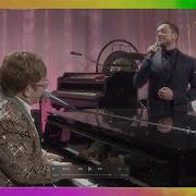 Elton John Taron Egerton Tiny Dancer Elton John AIDS Foundation Academy Awards Viewing Party