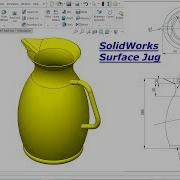 SolidWorks Surface Tutorial Jug