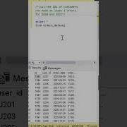 SQL Interview Question Intersect And Having Amazon