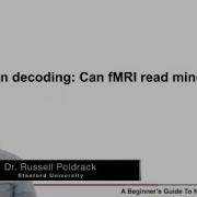 Brain Decoding Can FMRI Read Minds Dr Russ Poldrack Part 3 Of 4