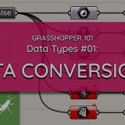 Grasshopper 101 Data Types 01 Data Type Conversions