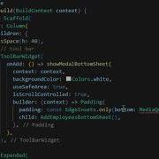 Flutter Modal Bottom Sheets Hides The TextFiled When Keyboard Is Open
