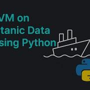 Lecture 86 Machine Learning Support Vector Machine SVM On Titanic Dataset Using Python