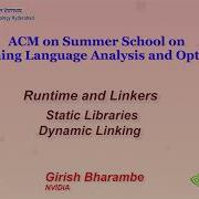 Runtime And Linkers Static Libraries Dynamic Linking