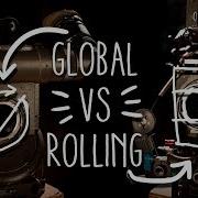 FOTOGRAFIA QUAL A DIFERENÇA ENTRE GLOBAL SHUTTER E ROLLING SHUTTER