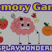 Memory Game With Fruits Can You Guess What Is Missing Kidsplaywonderland