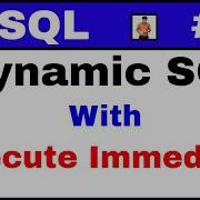 PL SQL Tutorial 61 Use Of Execute Immediate With Dynamic SQL TechShooterIN