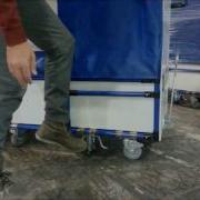 How To Use Foot Brakes On Custom Material Handling Carts Flexpipe