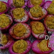 Beet Pickled Deviled Eggs For Easter Get That Pink