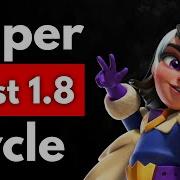 I Played The FASTEST 1 8 Elixir Princess Cycle Deck