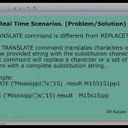 Oracle Interview Question And Answers Oracle SQL Translate Vs Replace
