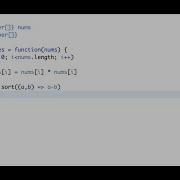 977 Squares Of A Sorted Array JS Javascript Two Solutions