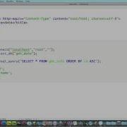 PHP Lesson 1 How To Get Data From MySQL Database