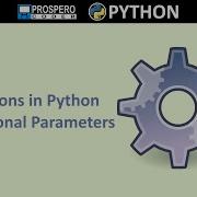 Functions In Python Optional Parameters
