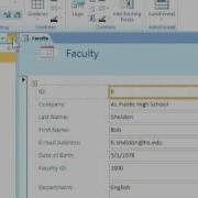 Creating A Simple Form In Access 2007 Tutorial