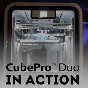 3D Systems CubePro Duo In Action