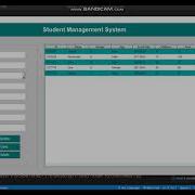 Student Management System Using Python GUI Tkinter