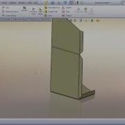 Sheetmetal Unfold Feature SolidWorks 2010