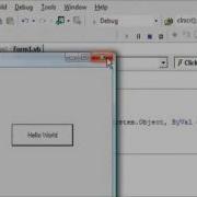 VB Programming 1 Hello World