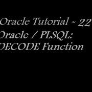 DECODE Function In Oracle Database