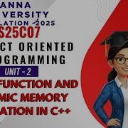 Friend Function And Dynamic Memory Allocation In C In Object Oriented Programming Tamil CS25C07