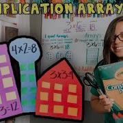 Multiplication Arrays Array City Craftivity Teacher Life