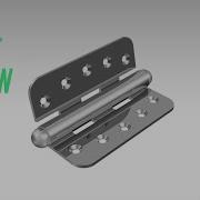 CATIA V5 HINGE USER PATTERN PATTERN ALONG PATH ARC