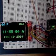 GPS Clock With TFT 2 2 Color Display