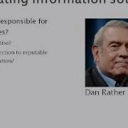 Evaluating Information Sources