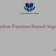77 Python Functions Named Arguments