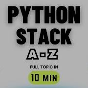 Class 12 Computer Science PYTHON STACK UNIT 1 NCERT CBSE BOARDS ONE SHOT 2024 25