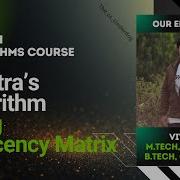 Dijkstra S Algorithm Using Adjacency Matrix Algorithms Lecture 41 The Cs Underdog