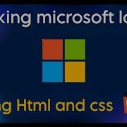 Making Microsoft Logo Using Html And Css