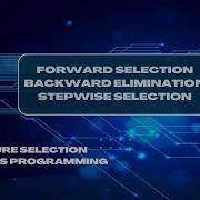 FORWARD SELECTION BACKWARD ELIMINATION Feature Selection Using SAS SAS On Demand