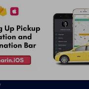 Setting Up Pickup Location And Destination Bar Xamarin IOS Uber Clone App