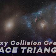 Galaxy Collision Creates Space Triangle In New Hubble Image