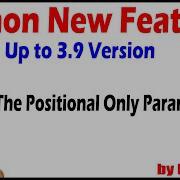 PYTHON New Features Up To 3 9 Version The Positional Only Parameter By Durga Sir