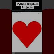 Make Heart Using Python With Source Code Shorts Python Coding
