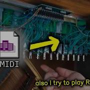 ТЫ можешь воспроизводить MIDI файлы на моём самодельном механическом пианино
