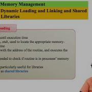 Dynamic Loading And Linking And Shared Libraries