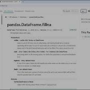 Handling NULL Or Missing Values In Pandas DataFrame